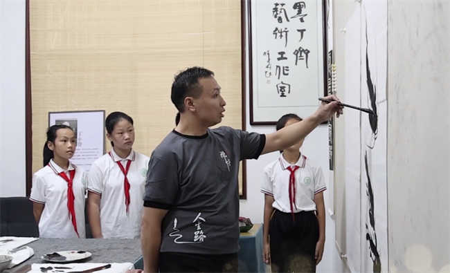 图为文创基地活动现场